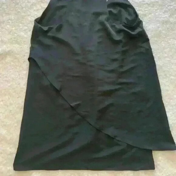No Brand | Black lightweight layered racer back dress size medium - Picture 3 of 3